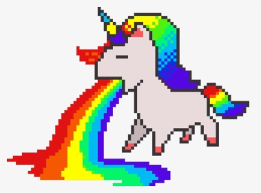 Pixel Art Cute Unicorn, HD Png Download, Free Download