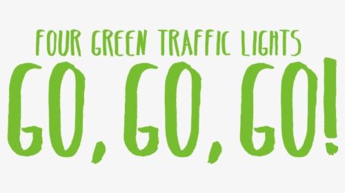 Four Green Lights - Green Traffic Light Boka Bar, HD Png Download, Free Download