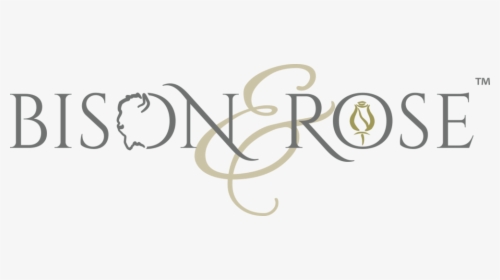 Bison & Rose Logo - Calligraphy, HD Png Download, Free Download