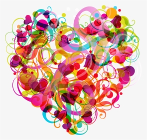 Clip Art Abstract Clip Art - Heart Stickers Transparent Background, HD Png Download, Free Download