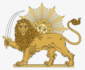 Lion And The Sun - Lion And Sun Persian, HD Png Download, Free Download