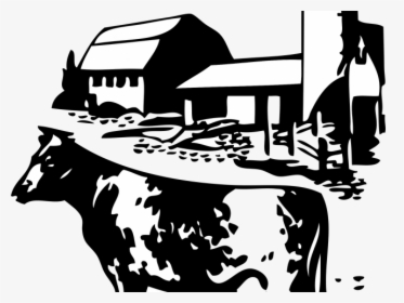 Transparent Barn Clipart Png - Dairy Farm Clipart, Png Download, Free Download