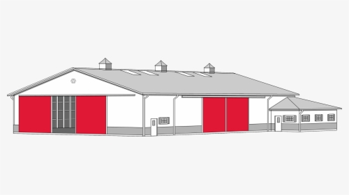Transparent Red Barn Png - House, Png Download, Free Download