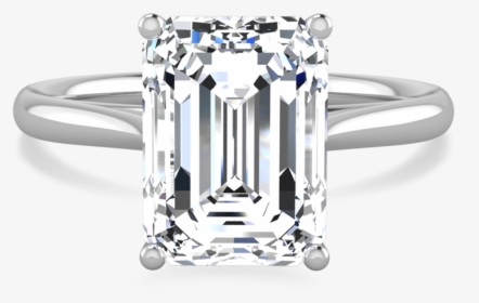 X1https - //cdn3 - Bigcommerce - Com/s Emerald Angle - Emerald Cut Engagement Rings, HD Png Download, Free Download