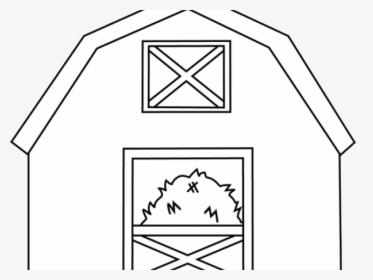 Barn Cliparts - Barn Clipart Black And White, HD Png Download, Free Download