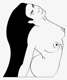 Art Vector Woman Boobs, HD Png Download, Free Download