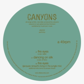 Canyons - Fire Eyes - Beats In Space, HD Png Download, Free Download