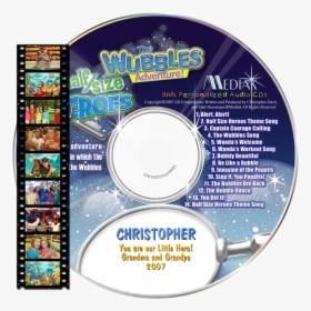 The Wubbles Adventure Personalized Kids Music Dvd - Cd, HD Png Download, Free Download