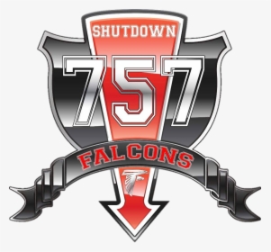 Shutdown 757 Falcons, HD Png Download, Free Download