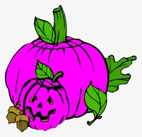 Pink Pumpkin, Dina, Fall Clip Art - Halloween Clipart Pumpkin Patch, HD Png Download, Free Download