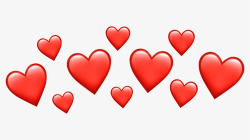 #emoji #emojiiphone #iphone #emojicrown #crown #heartcrown - Red Heart Crown Transparent, HD Png Download, Free Download