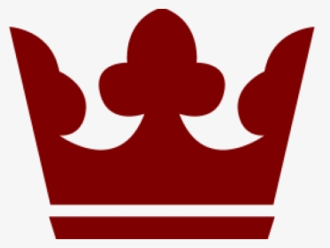 Maroon Clipart Red Crown - Crown Maroon Color, HD Png Download, Free Download