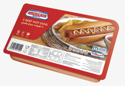 Transparent Hotdog - Americana Beef Hot Dog, HD Png Download, Free Download