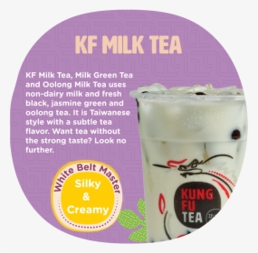 Kf Milk Tea Back - Milky, HD Png Download, Free Download