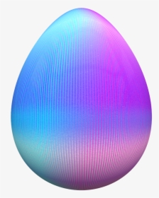 Purple And Blue Easter Egg Clipart, HD Png Download, Free Download