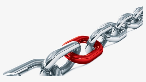 Transparent Chain Links Png - Chain With Red Links, Png Download, Free Download