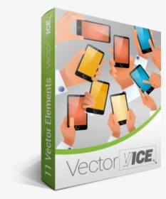Mobile Demo Vector Pack - Graphic Design, HD Png Download, Free Download