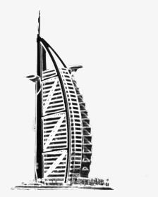 Rec Definition, Background V - Burj Al Arab Cartoon, HD Png Download, Free Download