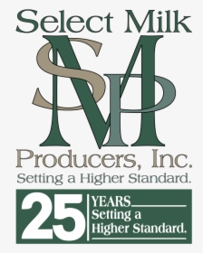 Smplogo25yearslrg - Select Milk Producers, HD Png Download, Free Download