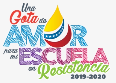 Gota De Amor Para Mi Escuela En Resist, HD Png Download, Free Download