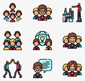 People,cartoon,social Group,facial Expression,clip - Cartoon, HD Png Download, Free Download