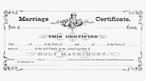 Local Government Marriage Certificate In Nigeria, HD Png Download, Free Download