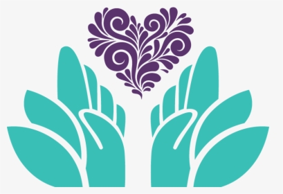 Hand Heart , Png Download - Swirl Color Heart, Transparent Png, Free Download