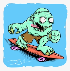 Skate Monster Trans, HD Png Download, Free Download