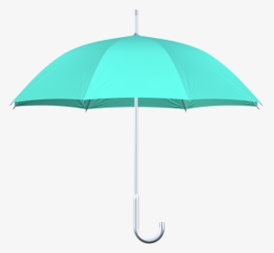 Aluminum Frame Mint Umbrellas Side View - Umbrella, HD Png Download, Free Download