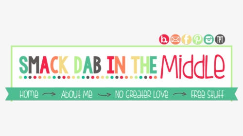 Smack Dab In The Middle - Graphic Design, HD Png Download, Free Download