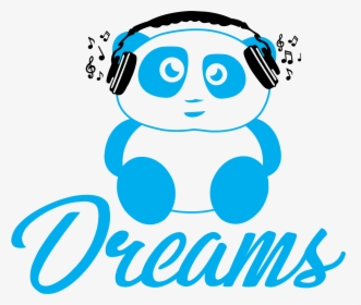 Transparent Listening To Headphones Clipart - Panda Listening To Music Png, Png Download, Free Download