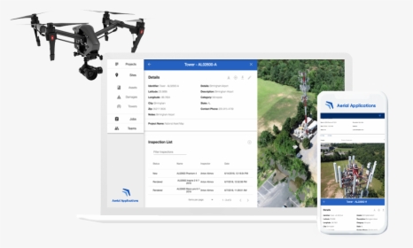 Drone Inspection Software, HD Png Download, Free Download