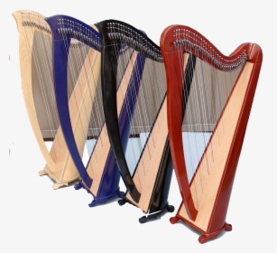 34 Strings Lever Harp - Harpist, HD Png Download, Free Download