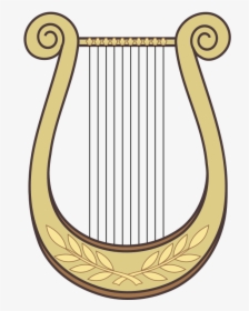 Hand Harp Clipart - Lyre Clipart, HD Png Download, Free Download