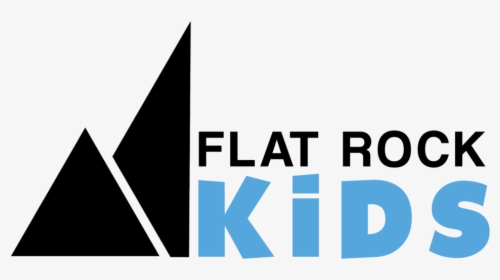 Flat Rock Kids D1 1 White Background - Triangle, HD Png Download, Free Download