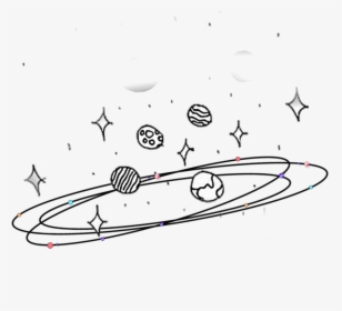 #galaxia #tumblr #planetas - Surfboard, HD Png Download, Free Download