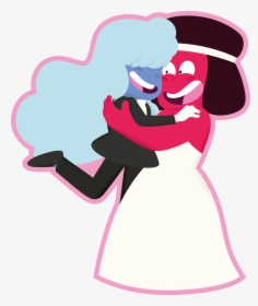 Steven Universe Wedding Ruby And Sapphire, HD Png Download, Free Download