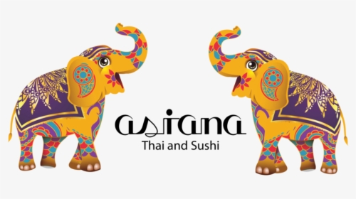 Cropped Logo Asiana - Transparent Thai Elephant Png, Png Download, Free Download