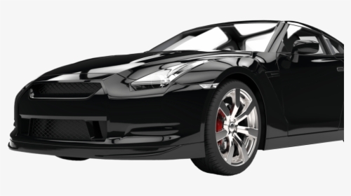 Black Car - Sports Car Detailing Png, Transparent Png, Free Download