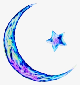 Moonandstars Star Moon Galaxy Stickers Freetoedit, HD Png Download, Free Download
