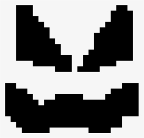 Transparent Pumpkin Face Png - 2d Minecraft Skull, Png Download, Free Download