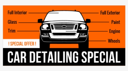 Car Detailing Banners, HD Png Download, Free Download