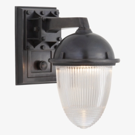 Garey Wall Light In Bronze With Industrial Prism - Street Light, HD Png Download, Free Download