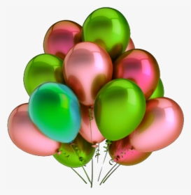 Globos Colourful Png Sticker Tumblr Hbd Happybirthday, Transparent Png, Free Download
