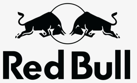 Red Bull Logo Black And White, HD Png Download, Free Download