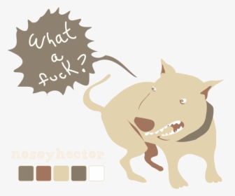 Transparent Perro Png - Dog Angry Vector Png, Png Download, Free Download