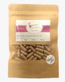 Maca Root Capsules- Organic & Vegan - Pecan, HD Png Download, Free Download
