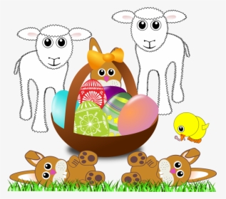 Flower,art,area - Easter Study Cartoon, HD Png Download, Free Download