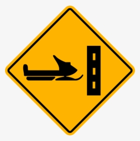 Falling Rocks Road Sign Clipart , Png Download - High Water Road Sign, Transparent Png, Free Download