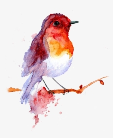 Watercolor Birds, HD Png Download, Free Download